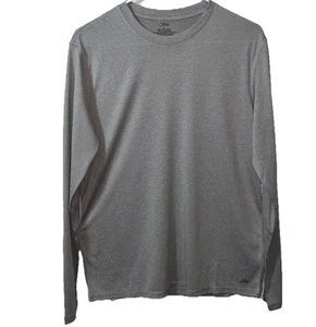 Saks Herren Performance Shirt S grau Retrosport Activewear Volleyball Wandern Logo - Bild 1 von 6