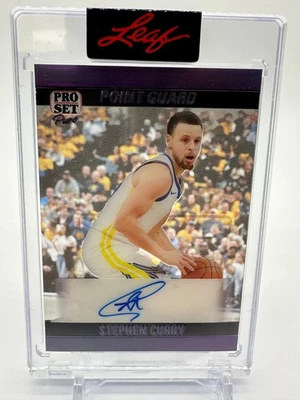 Stephen Curry 2023 Leaf Pro Set Pure Auto Autograph  4/4 - Image 1 of 2