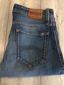 MEN'S TOMMY HILFIGER RYAN STRETCH JEANS 32" WAIST X 30" LEG BLUE - Picture 1 of 2
