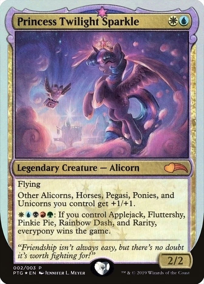 Magic the Gathering (mtg): PTG: Princess Twilight Sparkle - Mythic - Image 1 of 1