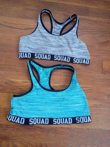 Girls 2 Pack XL So Squad Training Bra - Picture 1 of 6