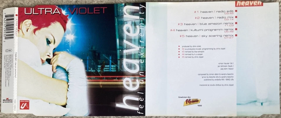 Ultra Violet - Heaven /   Maxi-CD - Bild 1 von 1