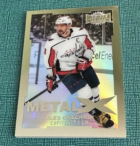 2021-22 Skybox Metal Universe Metal-X Achievements MX-AO Alex Ovechkin 418/499 - Picture 1 of 2