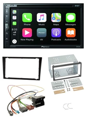 Pioneer DVD 2DIN MP3 DAB Bluetooth USB Autoradio für Opel Combo C Omega B Corsa - Bild 1 von 4