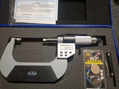 SHARS 3-4" Electronic Blade Micrometer .00005" - Image 1 of 3