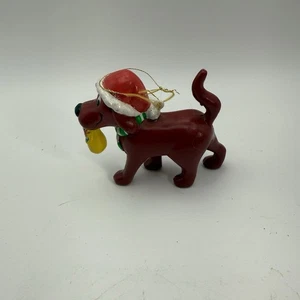 Vintage 2001 Clifford the Big Red Dog Walking Christmas Ornament Gift - Picture 1 of 4