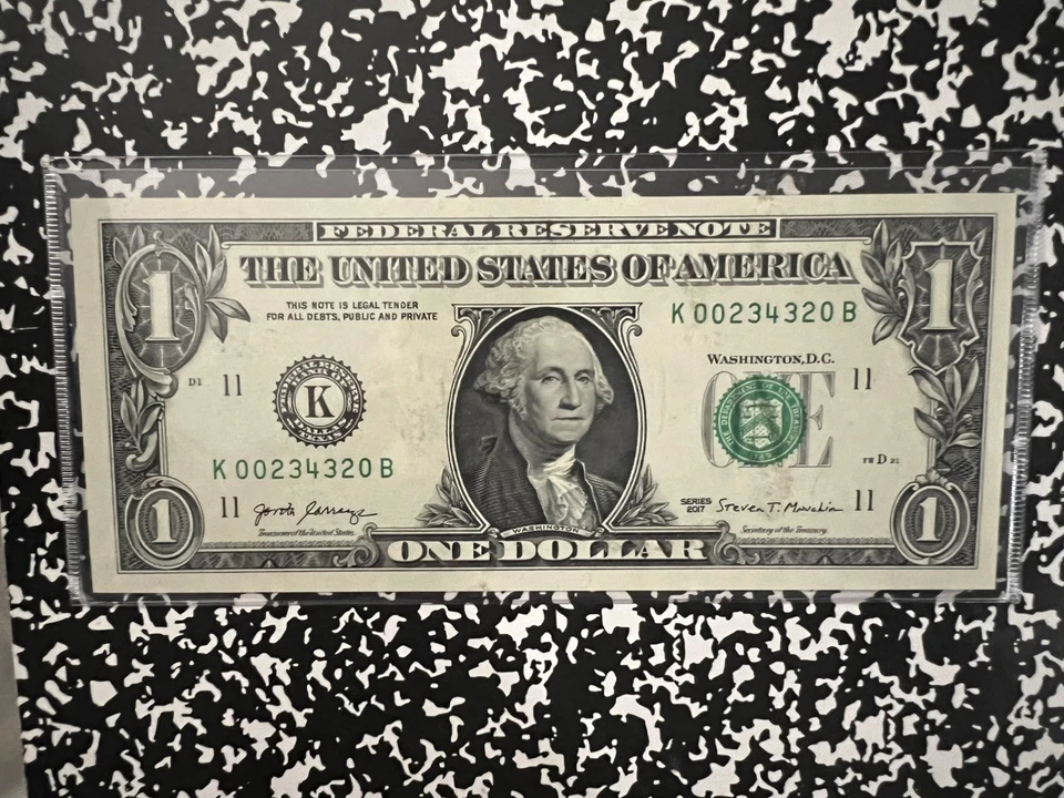 One dollar $1 Radar Note - Image 1 of 1