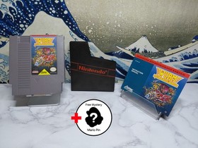 Wurm: Journey to the Center of the Earth Cart & Manual NES CLEANED & TESTED 