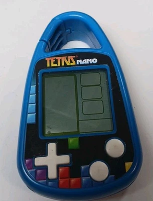 Tetris Nano Portátil Electrónico LCD Juego Llavero Mosquetón - Baterías Nuevas Foto 1 de 2