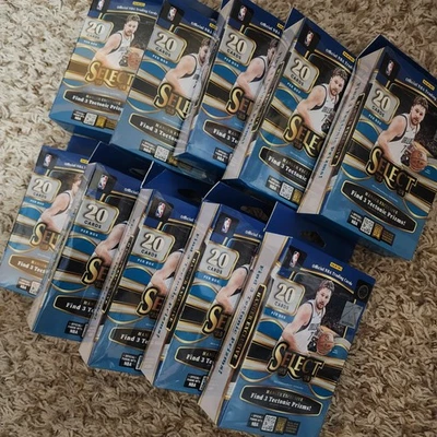 2023-24 Panini Select Basketball Hanger Box Lot of 10 Sealed New - Image 1 of 4