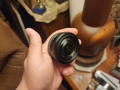 Sony SEL20F28 20mm f/2.8 E-Mount Pancake Lens – Compact Wide-Angle Prime - Image 1 of 4