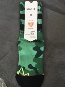 new Stance Cotton Socks Girls Collection Camo Can't See Me Size Youth M (11 -1) - Picture 1 of 2