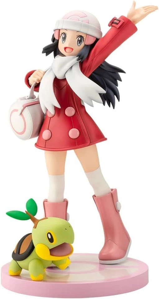 Kotobukiya Artfx J PV066 Pokemon Hikari with Naetle 1/8 scale PVC Figure