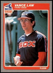 Vance Law #520 1985 Fleer - Picture 1 of 2