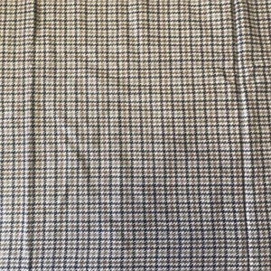 Tessuto Lana Marrone Tweed Check 1,25 m Sartoria - Foto 1 di 2