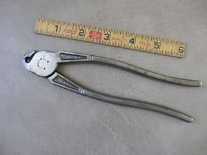 Vintage JMC 7" Forged Blasting Detonator Cap Crimping Pliers Mining Demolition - Picture 1 of 6