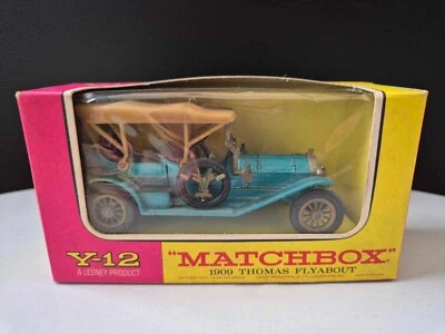 Y12 Matchbox Model Of Yesteryear 1909 Thomas Flyabout Boxed From 1967 - Image 1 of 2