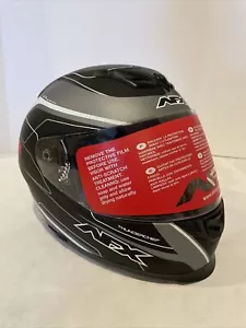 AFX FX-105 Thunder Chief Helmet Friar Grey White Small - Picture 1 of 5