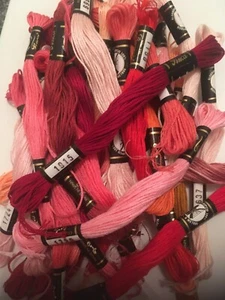 Presencia Finca Embroidery Thread 8 Mts 100% Cotton PINK - Picture 1 of 7