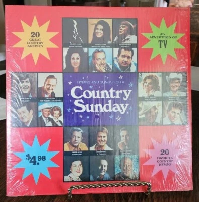 Country Sunday VINYL CASH, CAMPBELL Lp - Image 1 of 4