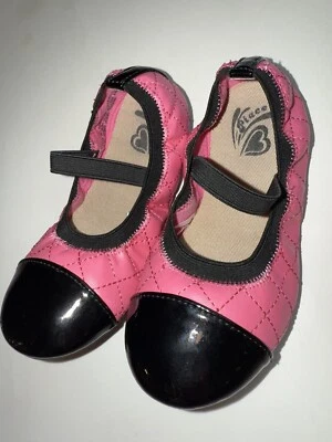 EUC! Girls Size Toddler 9 Ballet Dress Strap Shoes Pink Mary Jane - Image 1 of 4