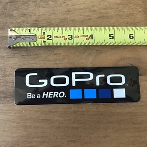 Go Pro Be A Hero Sticker/Decal Outdoor Camera Hike Approx 6” Authentic - Picture 1 of 1
