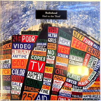Radiohead – Hail To The Thief LP Album vinyl record reissue in gatefold 2016 Foto 1 de 4