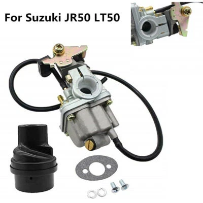 Kit de montaje de caja de filtro de aire de carburador para SUZUKI JR 50 JR50 LT50 1978-2006 Carb Foto 1 de 4