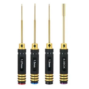 1.27/1.3/1.5mm Hex Screwdriver 4.0 Box Nut Driver Wrench RC Tool for Axial SCX24 - Picture 1 of 7