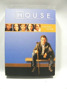 House M.D. Season One 1 DVD 2005 6-Disc Set Hugh Laurie Special Features  - Imagen 1 de 5
