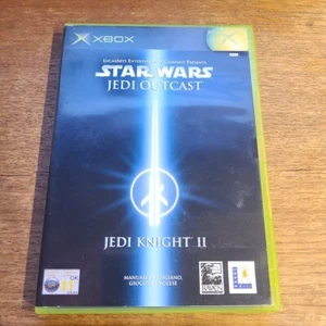STAR WARS JEDI OUTCAST JEDI KNIGHT II XBOX CLASSIC COMPLETO VERS ITA - Foto 1 di 3