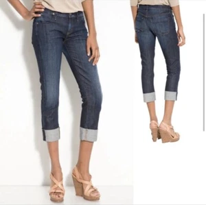 CITIZENS OF HUMANITY Dani Jeans Cuffed Leg Denim Cropped Slim Cuff Capri Gr. 30 - Bild 1 von 14