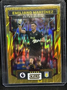 2023-24 panini Score Premier league Soccer ; Emiliano Martínez Gold swirl 03/10 - Bild 1 von 2