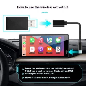 Tragbare 2 in 1 Wireless Carplay Box Android Auto Adapter - Bild 1 von 7