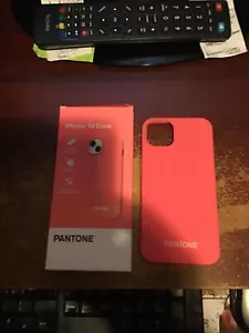 FUNDA PROTECTORA PANTONE IPHONE 13 ROSA CUMPLEAÑOS NAVIDAD MÓVIL - Imagen 1 de 3