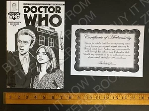 Dr Who PETER CAPALDI #1 Copertina schizzo artistico originale - di Gary Parkin - Foto 1 di 12