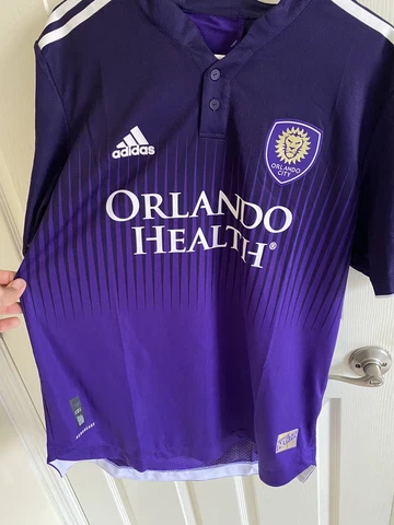 Adidas Orlando City FC 2021-22 Home Authentic Jersey Size Large GI6448 New $130 Cover