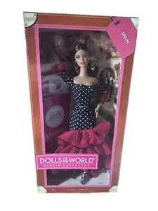 Barbie Dolls of the World Passport Spain Doll Mattel 2012 No. X8421  Pink Label  - Picture 1 of 6