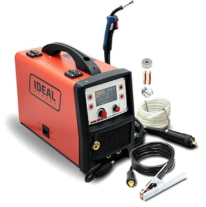 Ideal™ MIG/MAG 3in1 LED Inverter Welder 200A Synergy Welding machine TIG MMA ALU - Picture 1 of 9