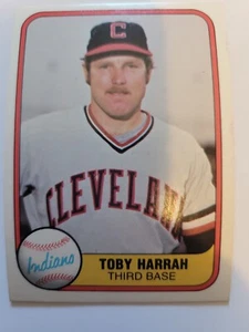 Fleer Toby Harrah 1981 #389 casi nuevo - Imagen 1 de 1