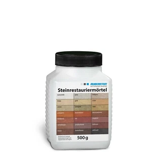 Ruberstein® Steinrestauriermörtel weiß, 500 g Steinersatz Sandstein Naturstein - Bild 1 von 3