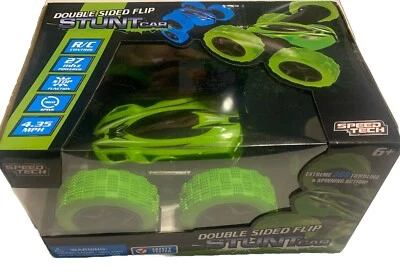 Speed Tech Double Sided Flip Stunt Car 360*Spins Extreme Tumbling 27 MHz New - Image 1 of 4