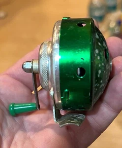 CARRETE SPINCAST SIDEWINDER vintage Japón No. 5-48 ¡funciona usado! - Imagen 1 de 10