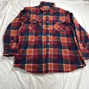 Camicia uomo Freedom Foundry XL in flanella vestibilità comoda bottoni in metallo a quadri - Foto 1 di 11