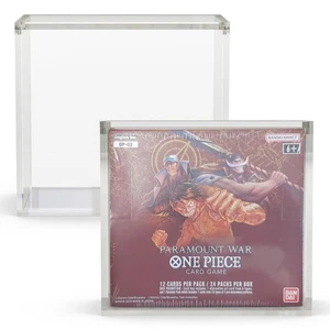 Acrylic Case Display for Bandai One Piece TCG Larger Booster Box English Vers... - Bild 1 von 6