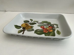 PORTMEIRION POMONA EXTRA LARGE RECTANGULAR BAKER ROASTING LASAGNE DISH FAB COND - Picture 1 of 7