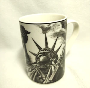 222 FIFTH Slice of Life Miss Liberty Coffee Tea Mug Statue of Liberty - Picture 1 of 10