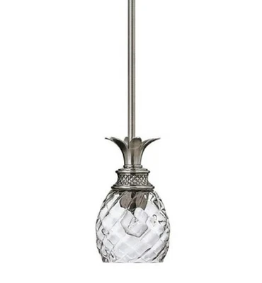 Hinkley Lighting H5317 Plantación 1 Luz 5"W Piña Mini - Níquel Foto 1 de 4