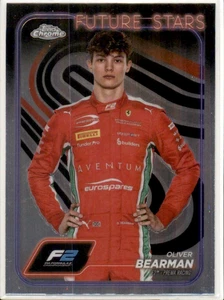 2024 Topps Cromo Fórmula 1 - Pilotos de F2 Futuras Estrellas Oliver Bearman #21 (RC) - Imagen 1 de 2
