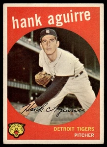 1959 Topps Hank Aguirre Detroit Tigers #36 - Bild 1 von 2